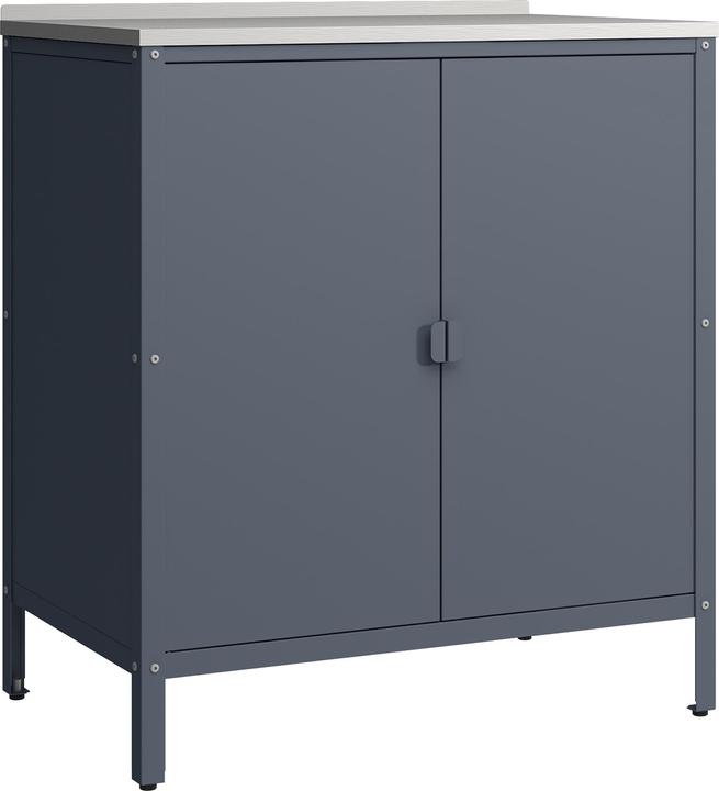 Produktbild Casa.Pro Outdoor Schrank Bolognano 92x80x50 cm Dunkelgrau, matt