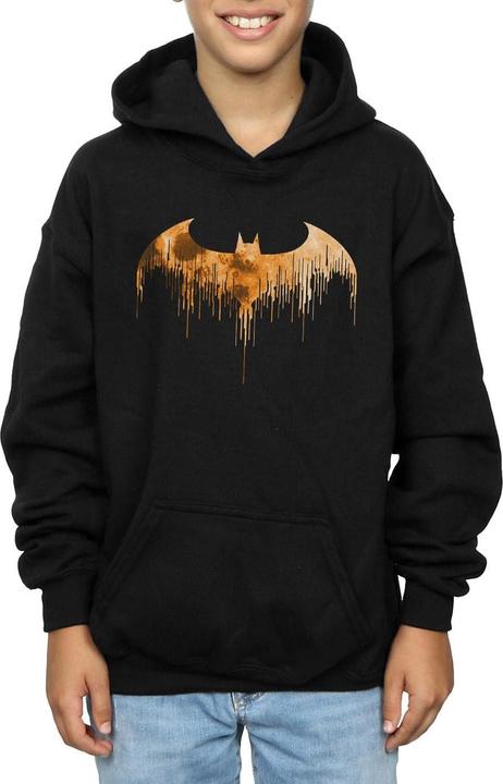 Produktbild Batman Arkham Knight Halloween Moon Logo Fill Kapuzenpullover Jungen (140, 146)