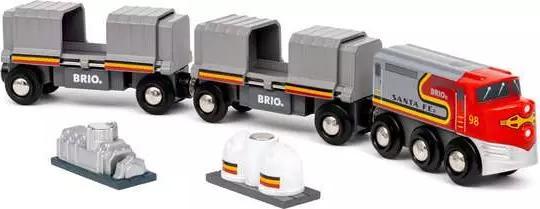Immagine prodotto Ravensburger BRIO World - 36089 Treni del mondo treno Santa Fe | Treno giocattolo per bambini dai 3 anni in su