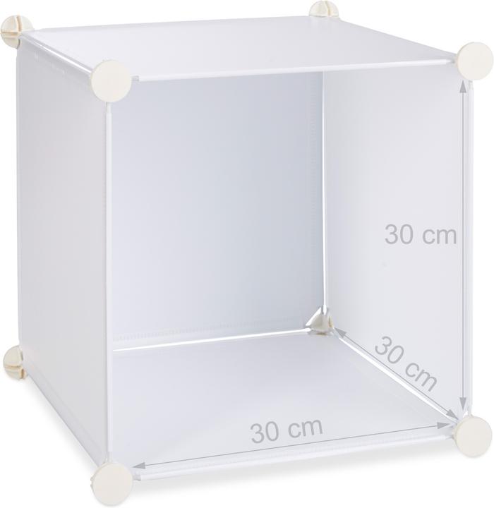 Actual product image Relaxdays Shelving Unit with Doors (32 x 95.5 x 95.5 cm)