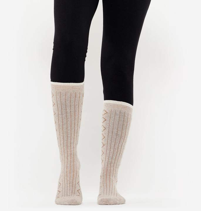 Actual product image Kimjaly Meditation socks merino wool - beige (35, 38)