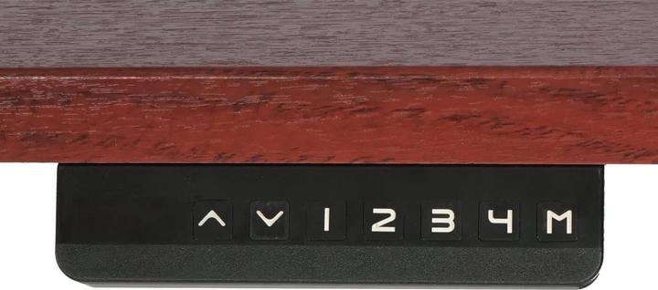 Produktbild Swisshandel24 Schreibtisch, Computertisch, elektrisch höhenverstellbar 160x80cm 53kg Kirsch-Dekor, anthrazit-gra (160 x 80 x 121 cm)