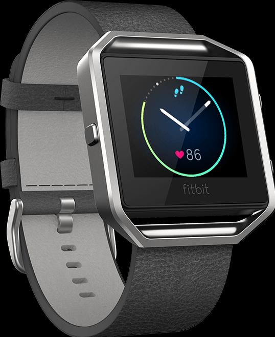 Produktbild Fitbit Blaze Lederarmband mit Rahmen (Echtleder, Blaze)