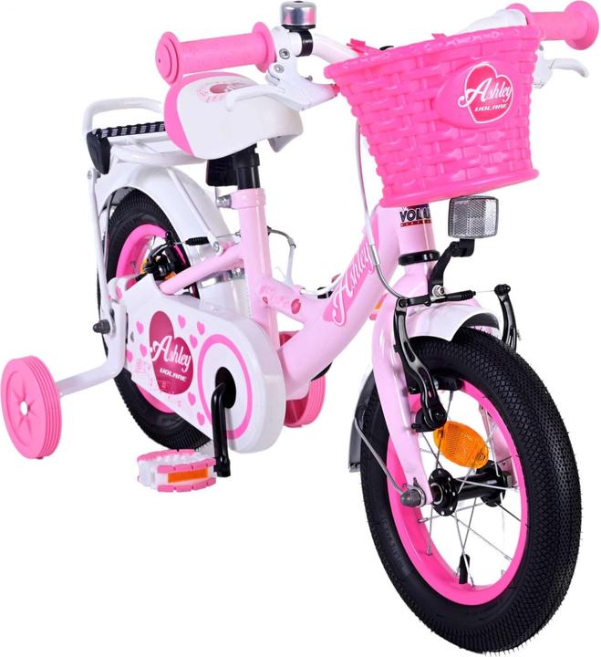 Produktbild Volare Ashley Kinderfahrrad - Mädchen - 12 Zoll - Rosa - Zweihandbremsen (12")