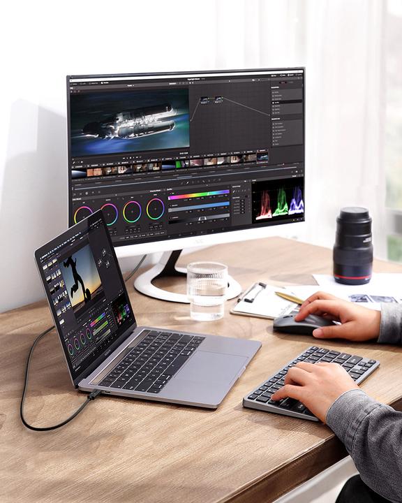 Actual product image Aukey USB C — USB C (0.80 m, USB 4.0)