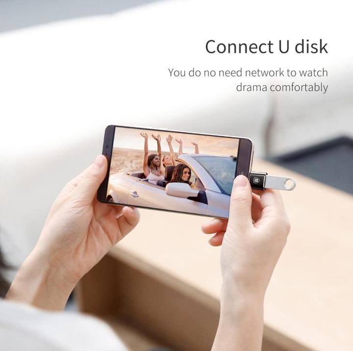Actual product image Baseus Exquisite OTG (USB-A, USB-A)
