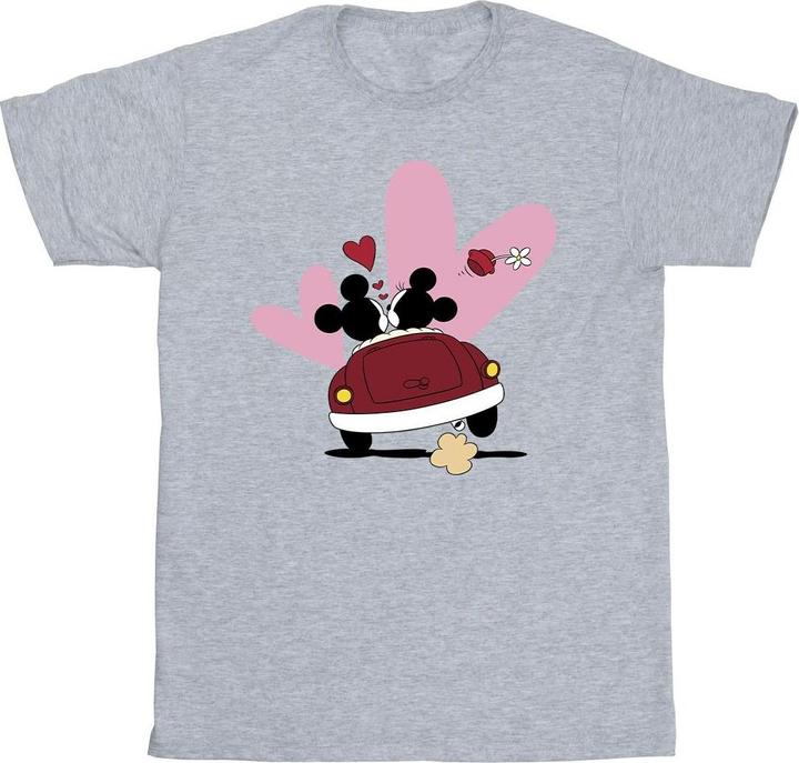 Actual product image Disney Mens Mickey Mouse Car Print T-Shirt (XXL)
