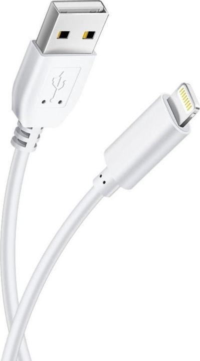 Partner Telecom Cable Blue Star BLUE STAR LITE cable 3A USB A to Lightning 1,2 m white (1.20 m)