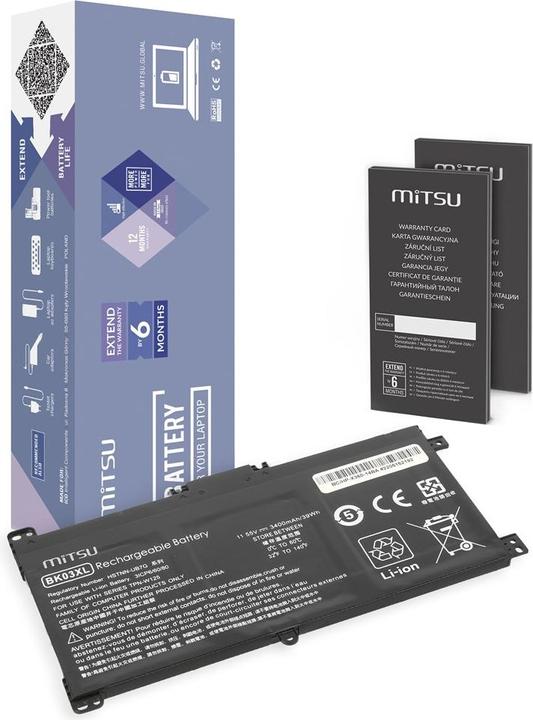 Produktbild Mitsu 5BM742 (3 Zellen, 3400 mAh)