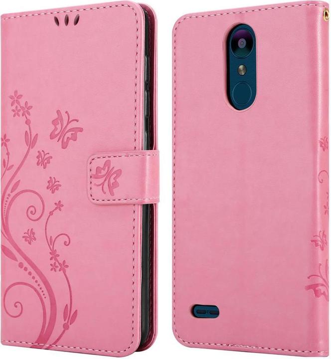 Actual product image Cadorabo Flower Book Cover (Huawei Y9 (2018), LG K8 2018)