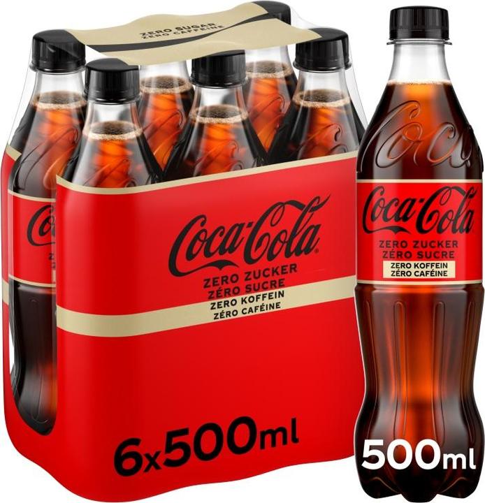 Image du produit Coca Cola Zéro gratuit (6 x 50 cl)