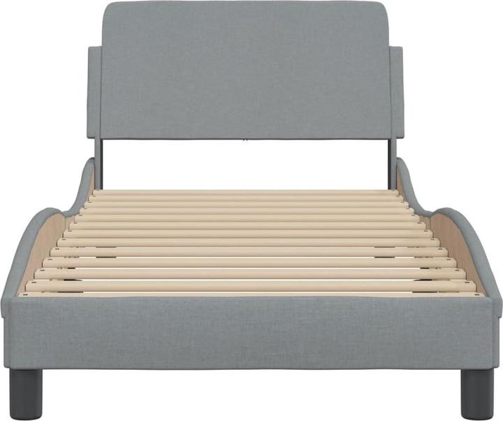 Produktbild VidaXL Bettgestell mit Kopfteil Stoff (80 x 200 cm)