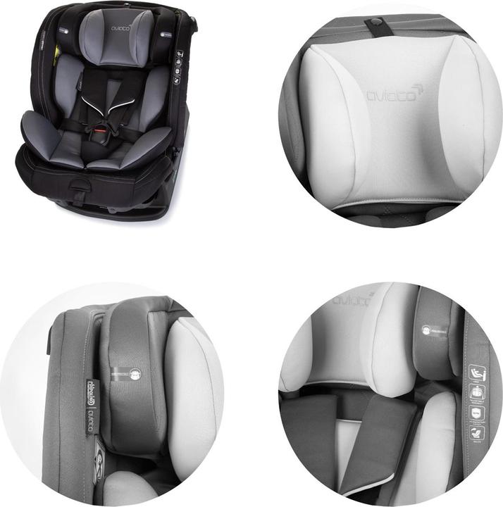 Actual product image Chipolino Child seat i-Size Aviato (Reboarder, ECE R129/i-Size Standard)