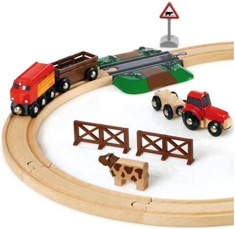 Productafbeelding Brio Spoorwegboerderij Set