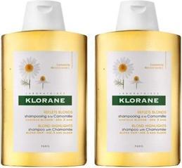 Klorane PACK DUO CH CAMOMILA 2X400ML (400 ml, Flüssiges Shampoo)