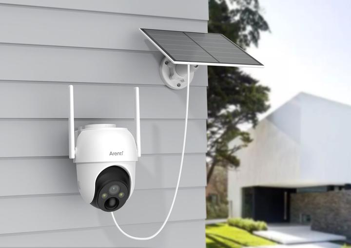 Image du produit Arenti GO2T+SP2-UE Caméra de surveillance IP sans fil 2304 x 1296 pixels (2304 x 1296 Pixels)