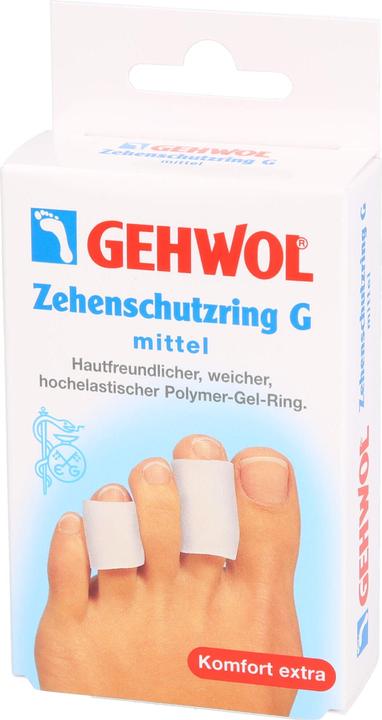 Image du produit Gehwol Bagues de protection des orteils G Emballage de vente moyen 2 pièces. (Déodorants & poudre pour les pieds)