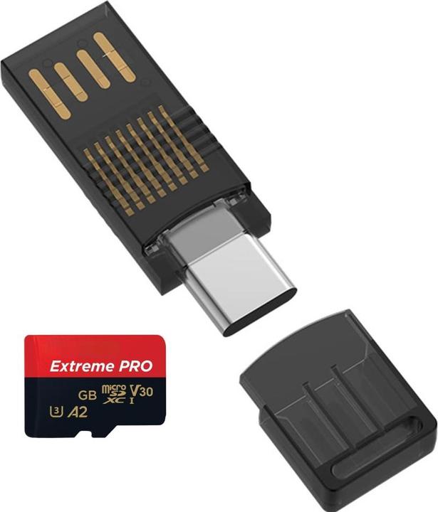 Produktbild PowerGuard 2 in 1 USB-C USB-A to MicroSD Adapter (USB Typ C, USB-A)