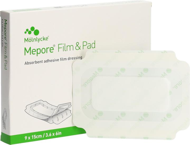 Actual product image Mepore Film & Pad 9x15cm (new) 5 pcs. (5 x)
