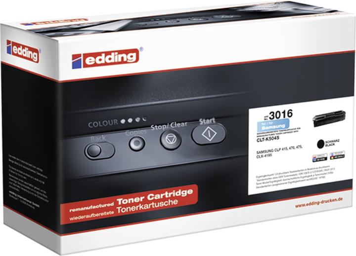 Produktbild Edding Toner kompatibel mit Samsung CLT-K504S black (BK)