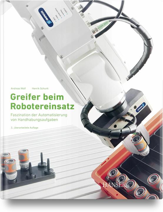 Actual product image Greifer beim Robotereinsatz (German, Henrik, Andreas Schunk Wolf, 2024)