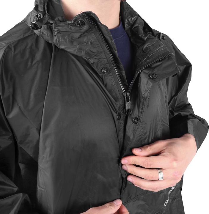 Actual product image Lifeventure Poncho, Black (One size)