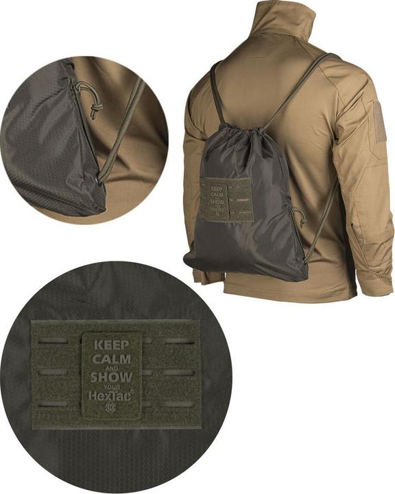 Image du produit Mil-tec Sac de sport Hextac Olive (7 l)