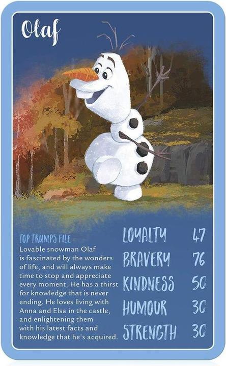 Actual product image Top Trumps Boardgame Trumps Frozen 2 English 038119 (English)