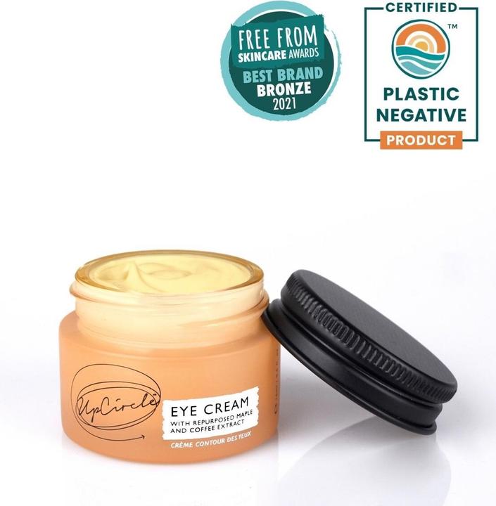 Actual product image UpCircle Eye Cream with Maple and Coffee (Crème, 15 ml, Day + Night)