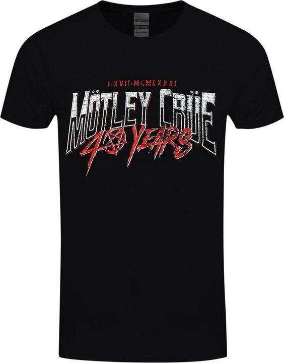 Motley Crue 40 Years TShirt
