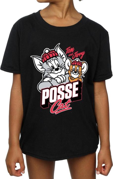 Image du produit Tom & Jerry - T-shirt POSSE CAT - Fille (128)