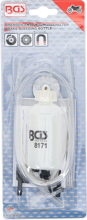 Image du produit BGS Purgeur de freins avec réservoir pour motos