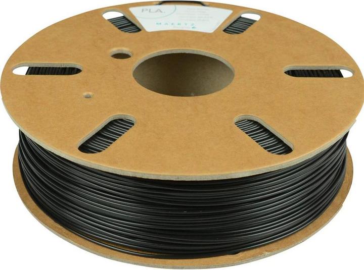 Produktbild Maertz Filament (PLA, 1.75 mm, 750 g, Schwarz)