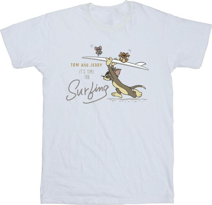 Immagine prodotto Tom & Jerry It's Time For Surfing Maglietta Uomo (XXL)