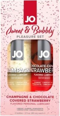 Immagine prodotto System JO Lubrificante per champagne a base d'acqua 60 ml, senza zucchero, a base vegetale, con aroma (60 ml)
