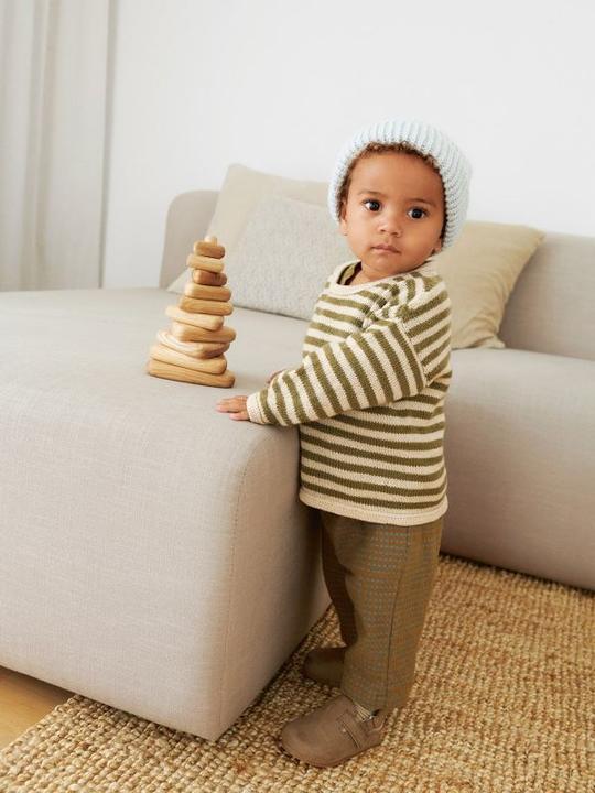 Produktbild Sandnes Garn Anleitungsheft 2413 Myk Start Einzelanleitung 2413 Nr. 6 Pascal Sweater Baby - Englisch