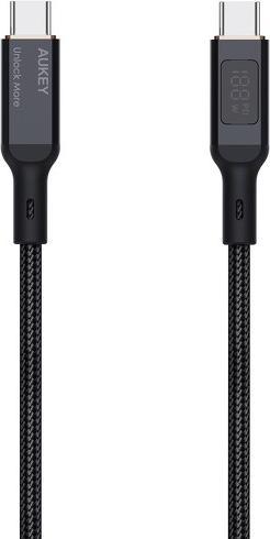 Produktbild Aukey USB C – USB C (1.80 m, USB 2.0)