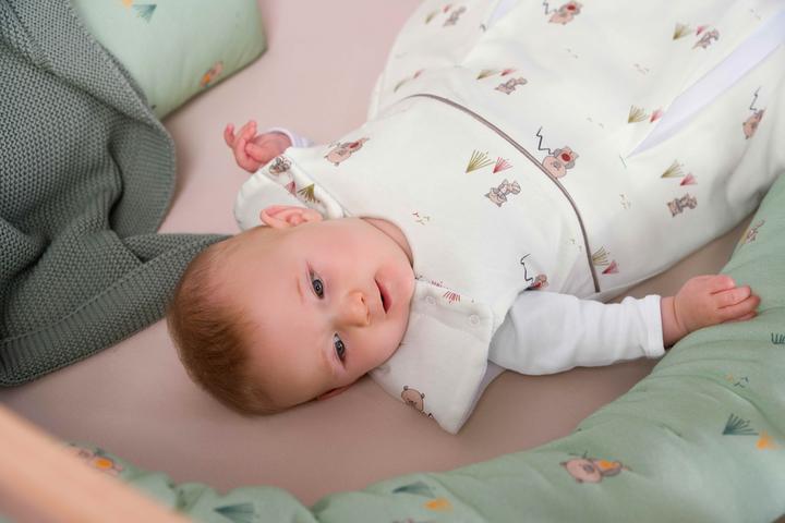 Produktbild Odenwälder Baby-Winterschlafsack prima klima Sheep Matcha Gr. 60 (60 cm, 2.5 TOG)