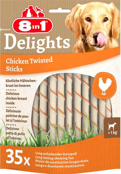 Produktbild 8in1 Delights twisted sticks (Adult, 1 Stk., 190 g)