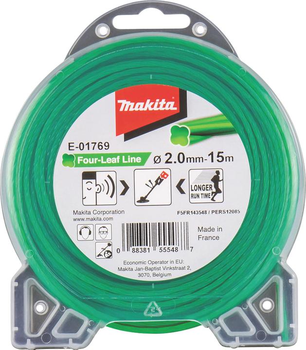Makita Four Leaf (Rasenmäher, Trimmerfaden + Fadenspule)