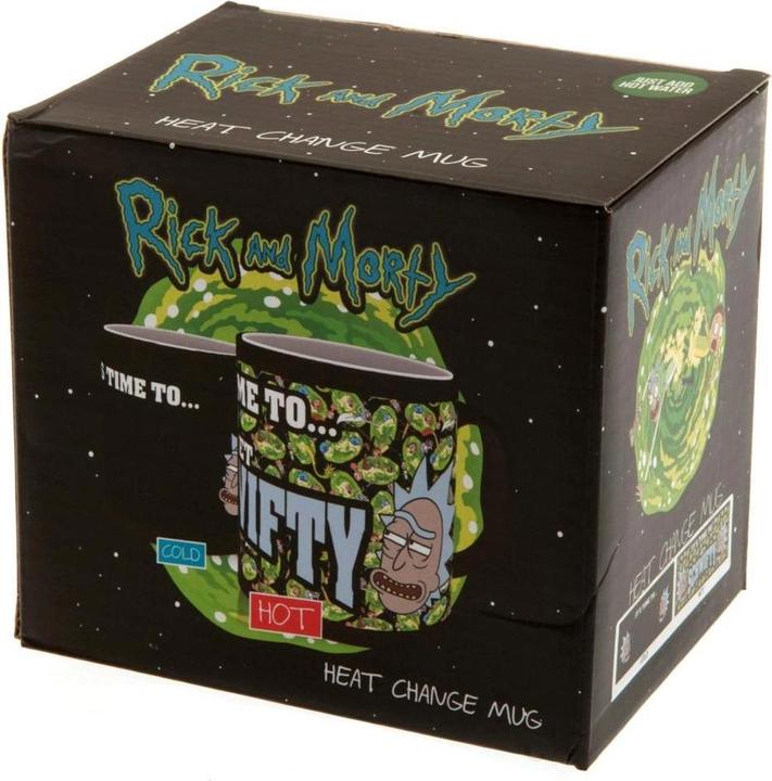Actual product image Rick And Morty Cup With Colour Change Schwifty (315 ml, 1 x)