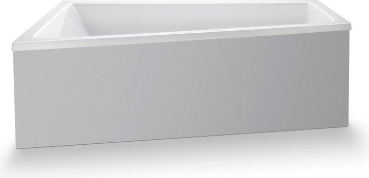 Produktbild Duravit Trapez-Badewanne No 1 1 Rückenschräge links weiss 1600x850mm (140 l, 160 cm, 85 cm)