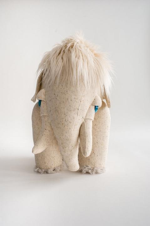 Immagine prodotto BigStuffed Mammut albino grande (42 cm)