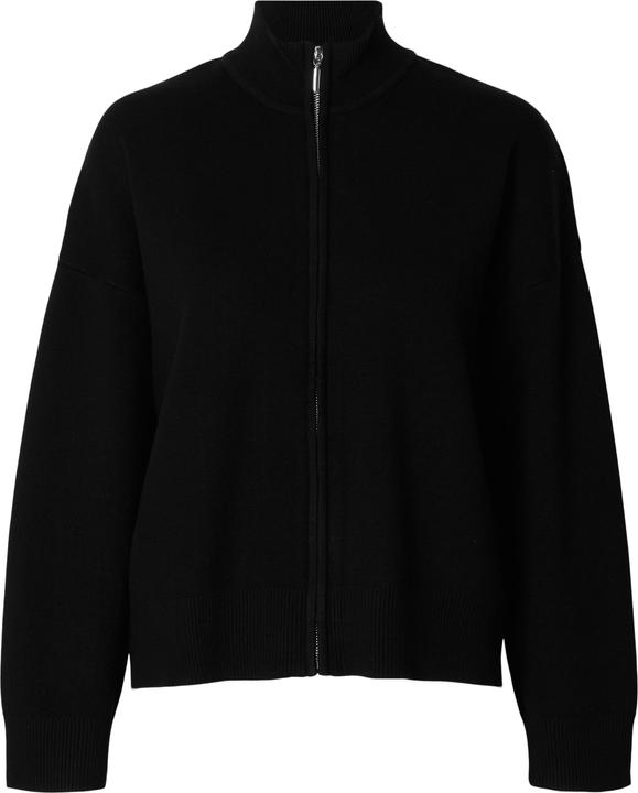 Actual product image Selected Femme Viskosemix Strickjacke mit Reissverschluss (M)