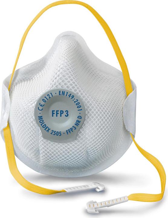 Actual product image Moldex 2505 Smart FFP3 Disposable Respirator (FFP3 D, 10 x)