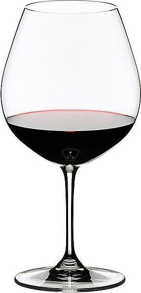 Riedel Serie VINUM Pinot Noir / Burgunder rot 725 ml 4 Stück im Set (72.50 cl, 4 Gläser, Rotweingläser)