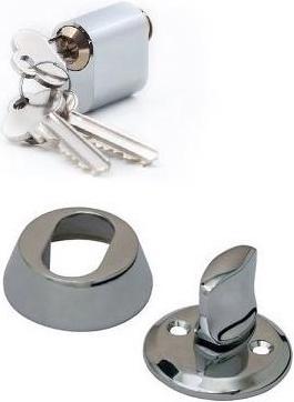 Immagine prodotto Valnes Set Di Cilindri Scandinavi E701 18 Cromo (Cilindro profilato)