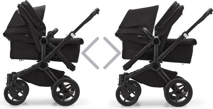 Produktbild Bugaboo Donkey 5 Duo-Erweiterungsset Komplett, Schwarz