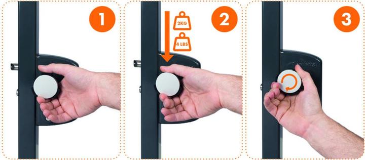 Actual product image Locinox Safety knob KIDLOC (1 pcs.)