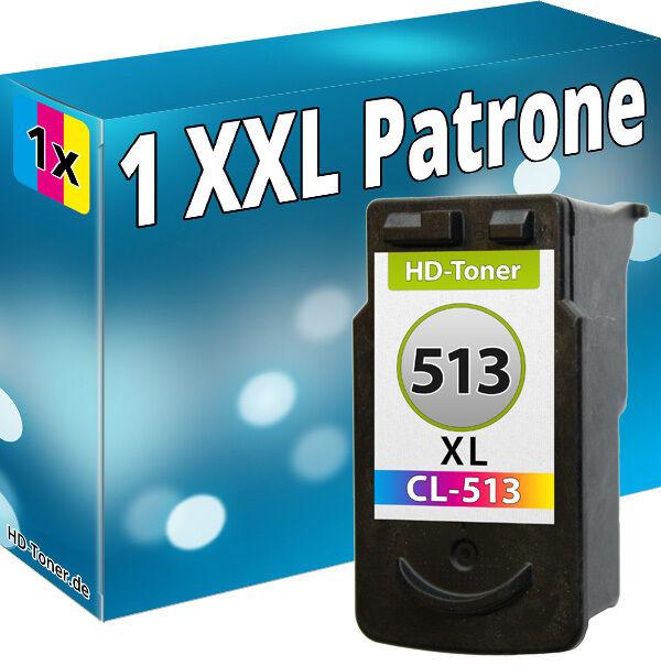 Actual product image Druckfuxx XL DRUCKER PATRONE REFILL für CANON CL-513 PIXMA MX340 MX350 MX410 MX3